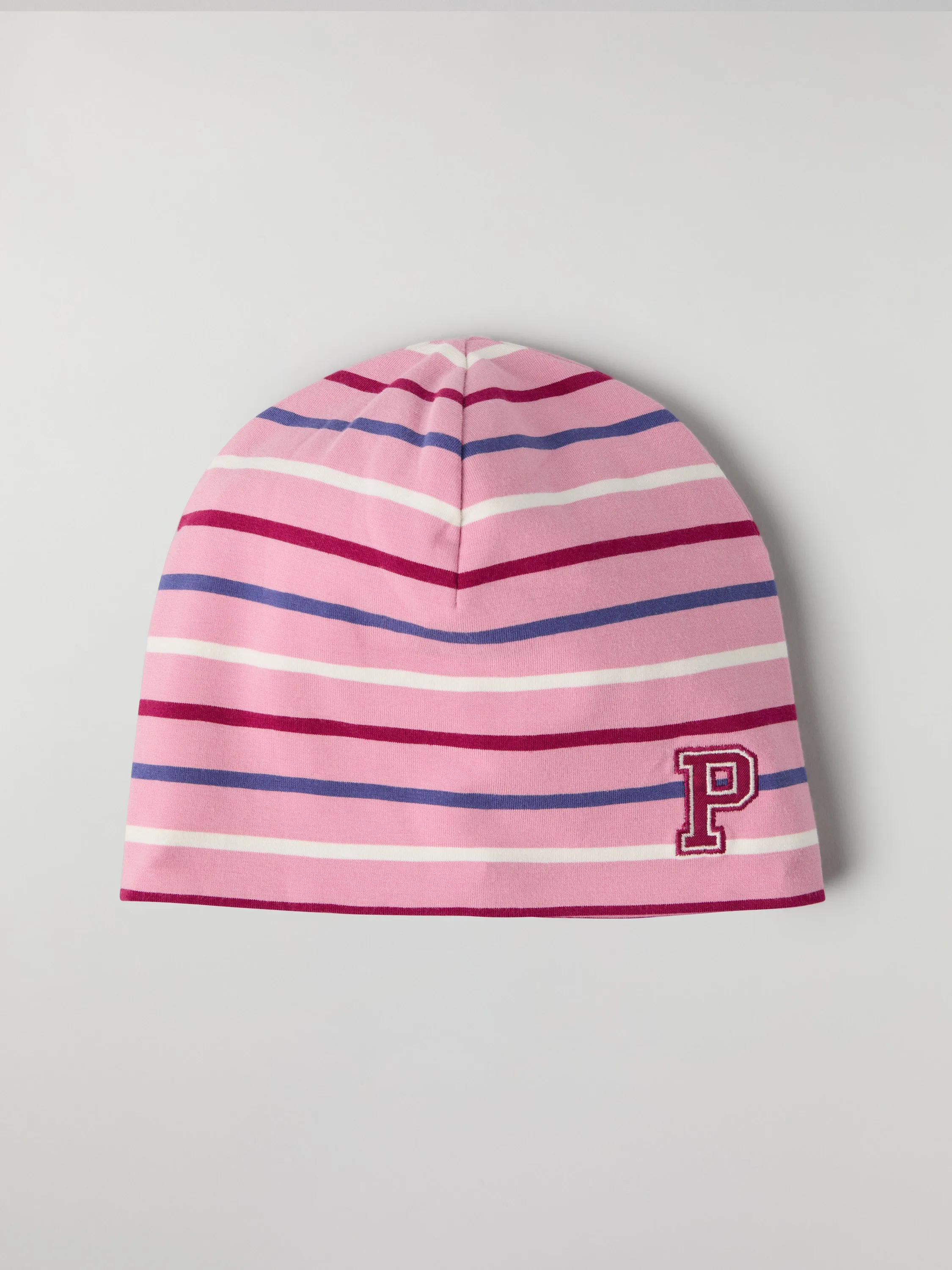 Striped Kids Beanie Hat