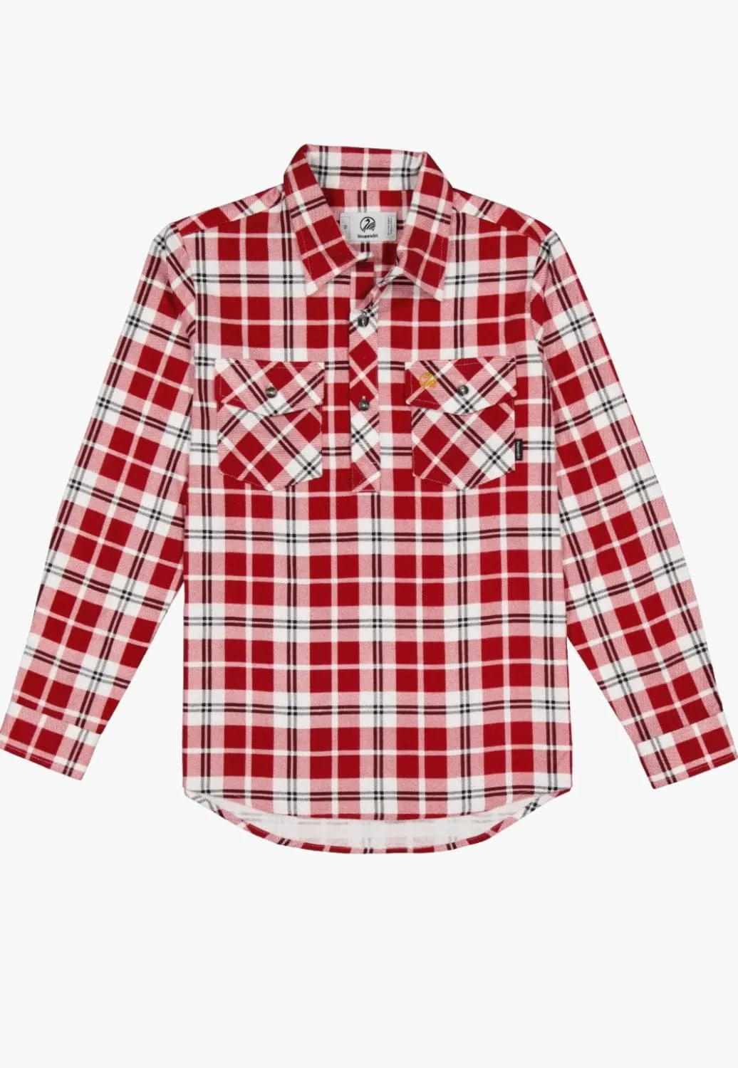 Swanndri Kids Egmont Closed Front Flannelette Shirt Twin Pack