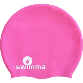 Swimma Afro-kids Swimcap, Pink