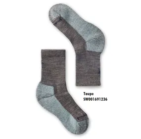 Kids Taupe Light Cushion Crew Socks