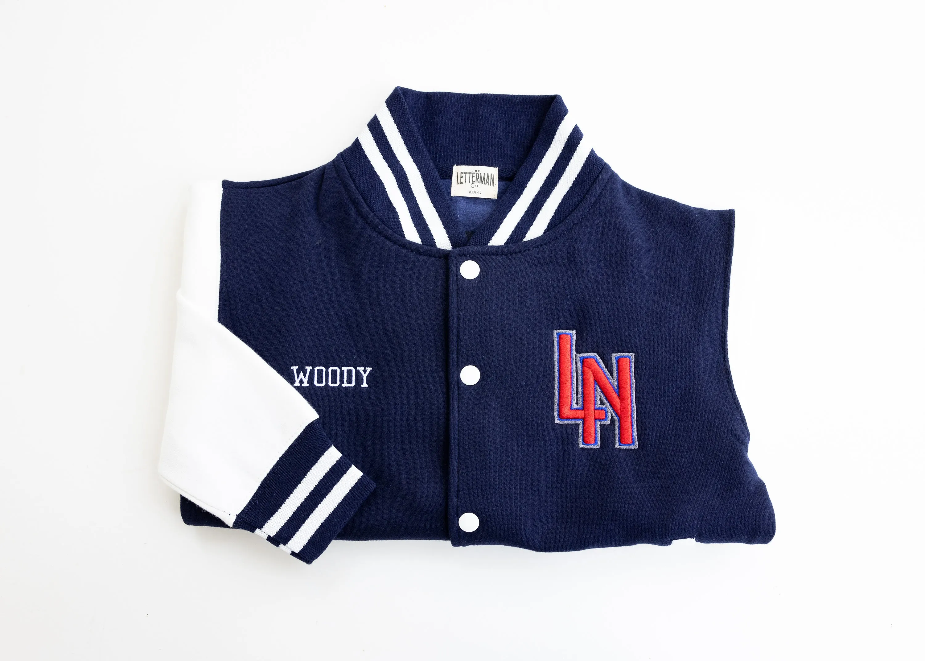 TEAM LNLL Kids Sweatshirt Varsity Jacket