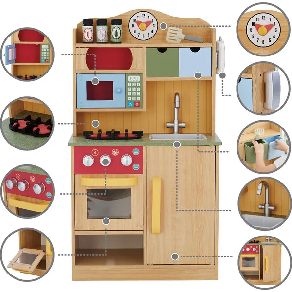 Teamson Kids Teamson Kids Little Chef Florence Classic Wooden Play Kitchen