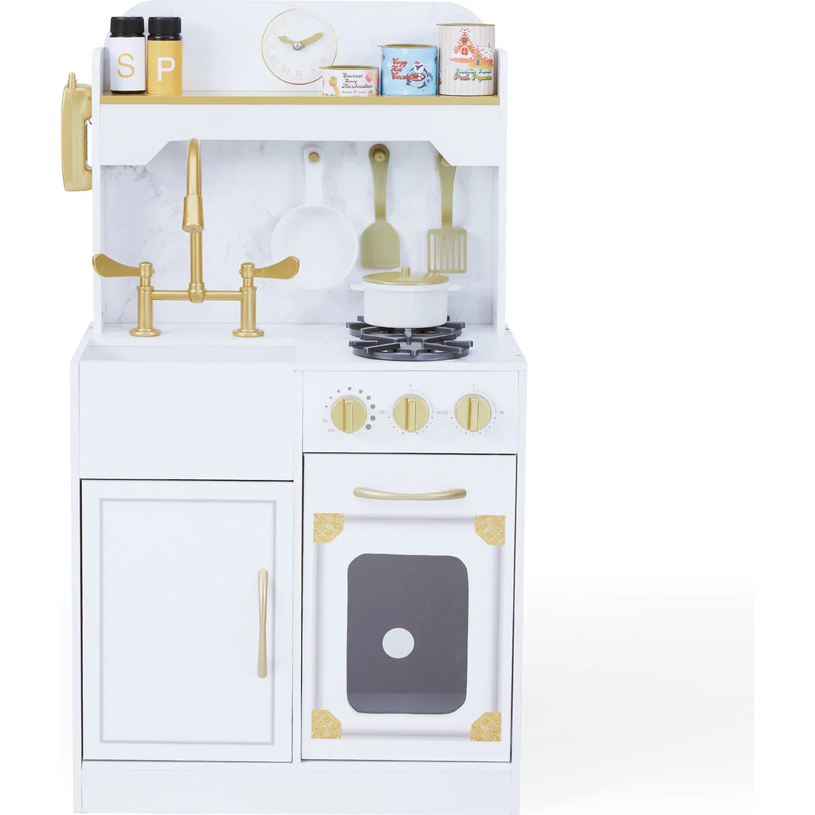 Teamson Kids Teamson Kids - Versailles Petite Classic Play Kitchen, White