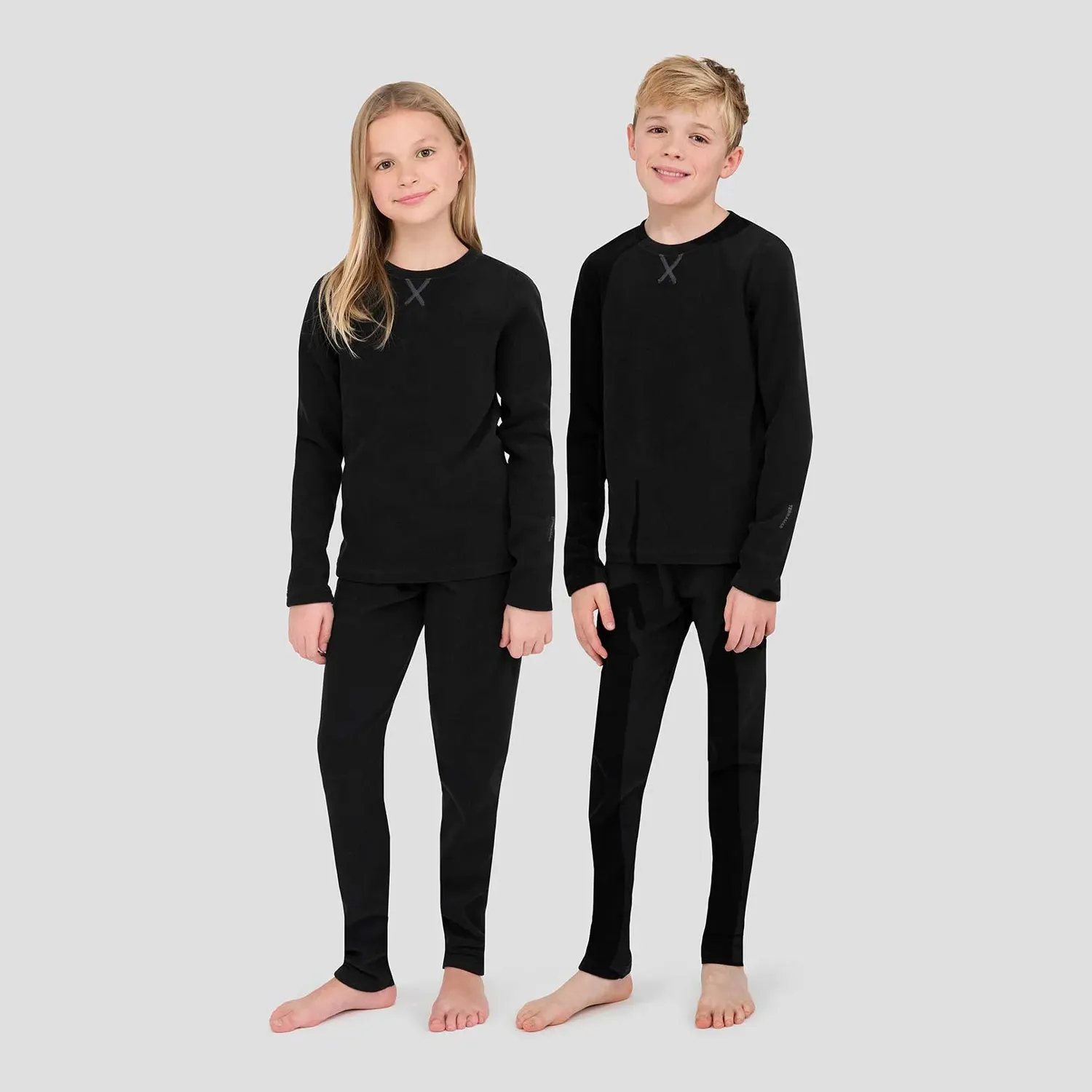 TERRAMAR KIDS 4.0 THERMAFLEECE THERMAL BASELAYER 2-PIECE SET