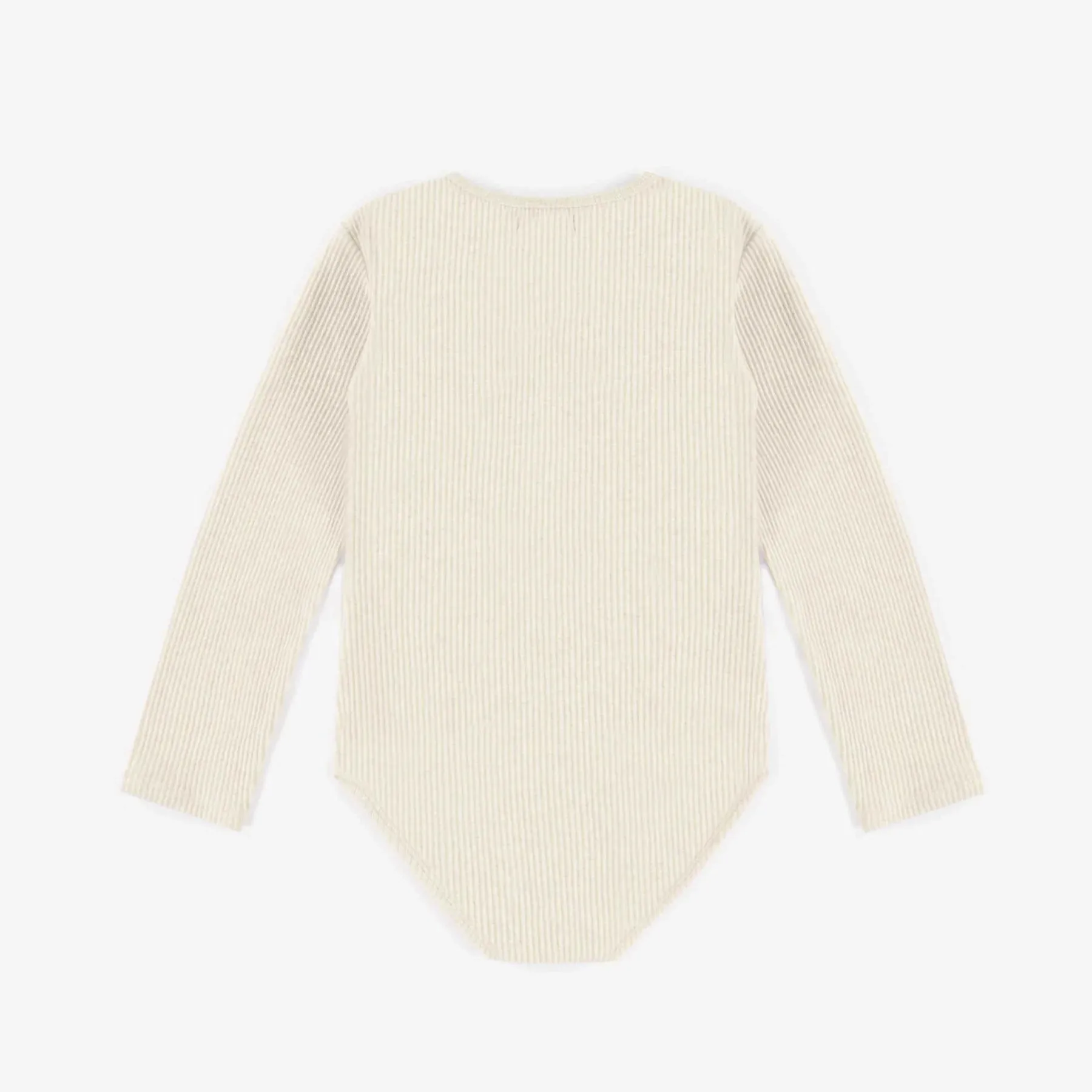 The Henley Bodysuit - Cream - KIDS