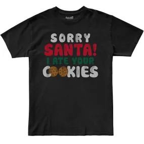 The Original Retro Brand Kids Sorry Santa Crew Neck Tee (Big Kids)