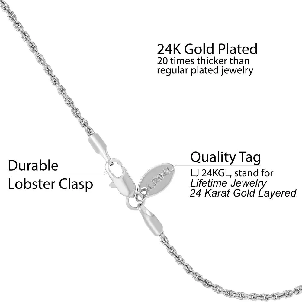 Thin Rope Chain Anklet,