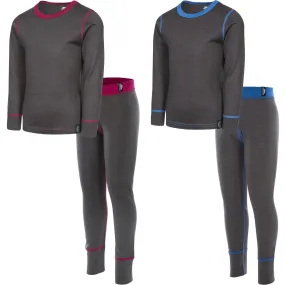 Trespass Kids Bamba Thermal Top Bottoms Baselayer Set