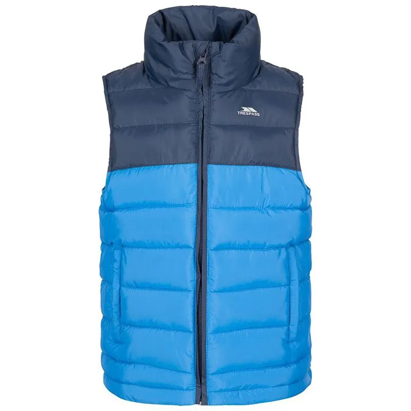 Trespass Kids' Oskar Gilet Navy