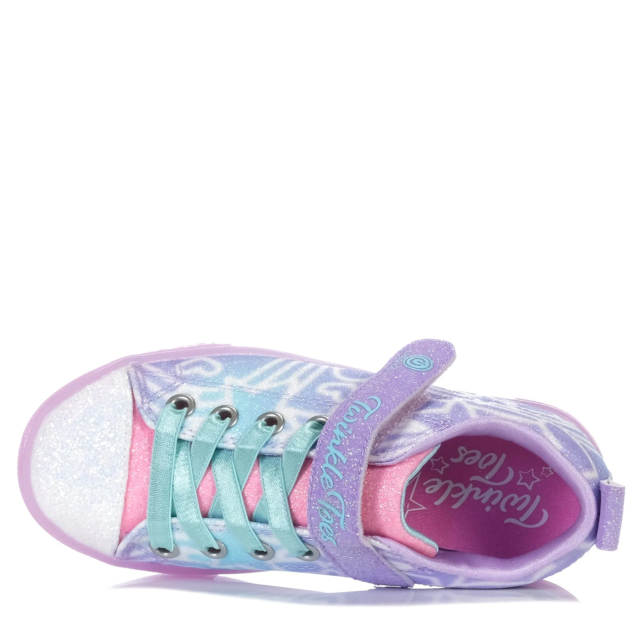 (Skechers Children's Twinkle Sparks Ice - Dreamsicle 314782L Lavender/)