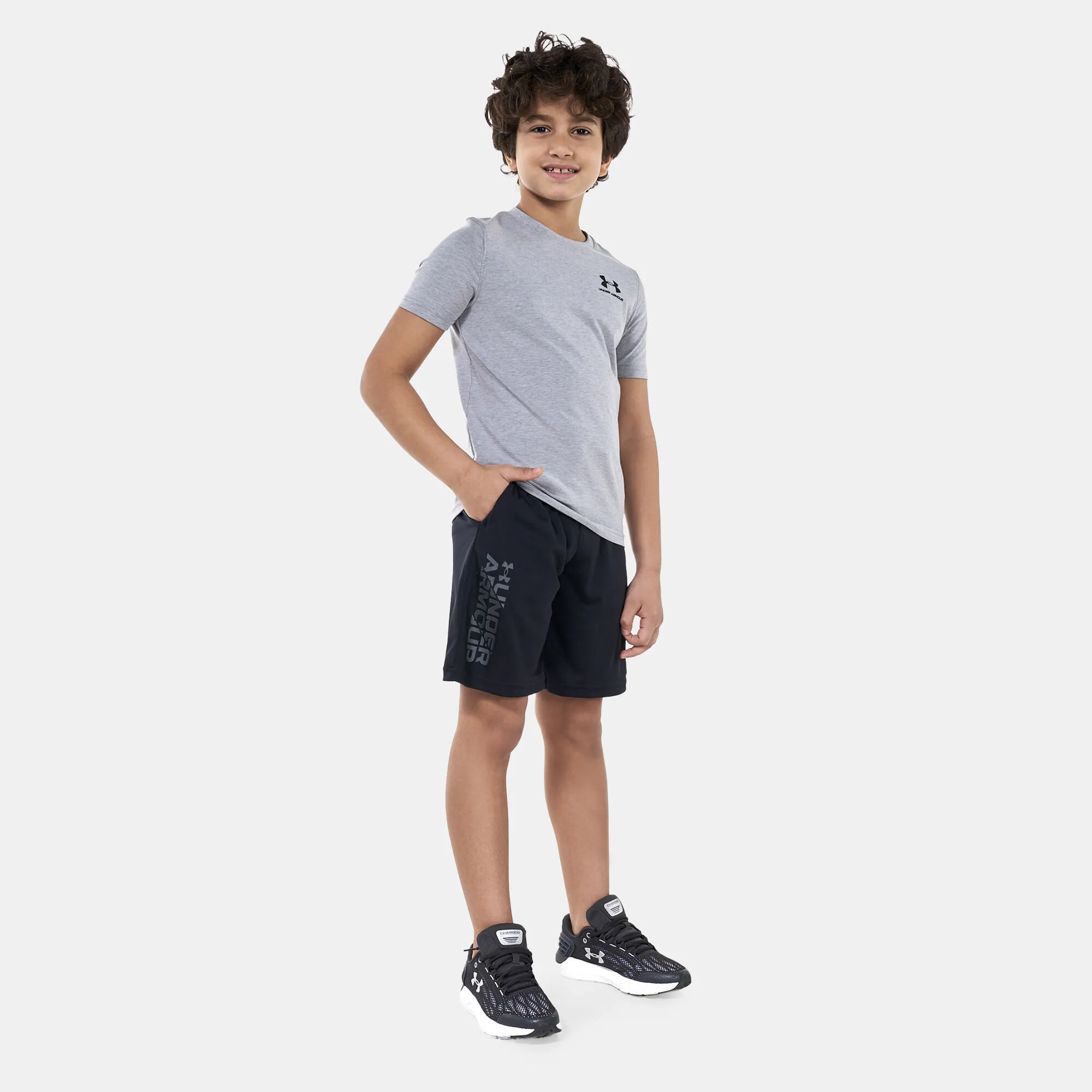 Under Armour Kids' Prototype 2.0 Wordmark Training Shorts (Older Kids)