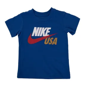 toddler and little boys' t-shirt featuring USA Swoosh design by Nike USATF