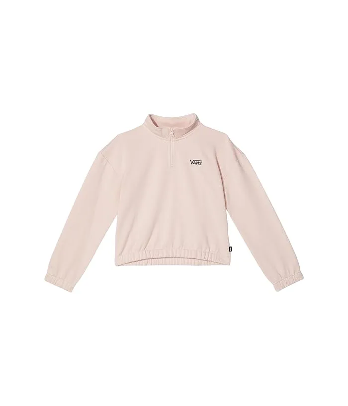 Vans Kids 1/2 Zip Mock Pullover (Big Kids)