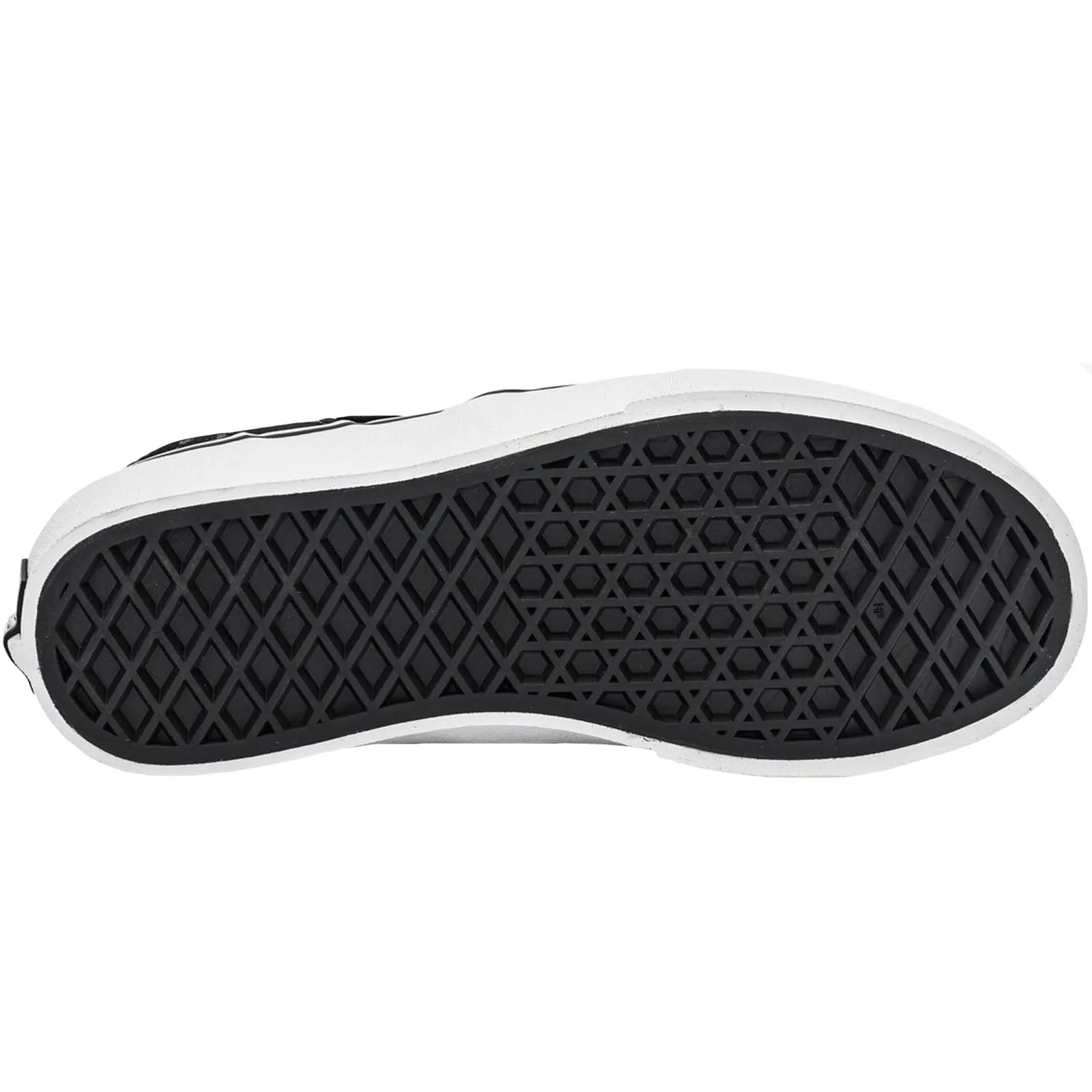 Vans Kids Asher Slip On Checkered Low Rise Trainers - Black/Grey