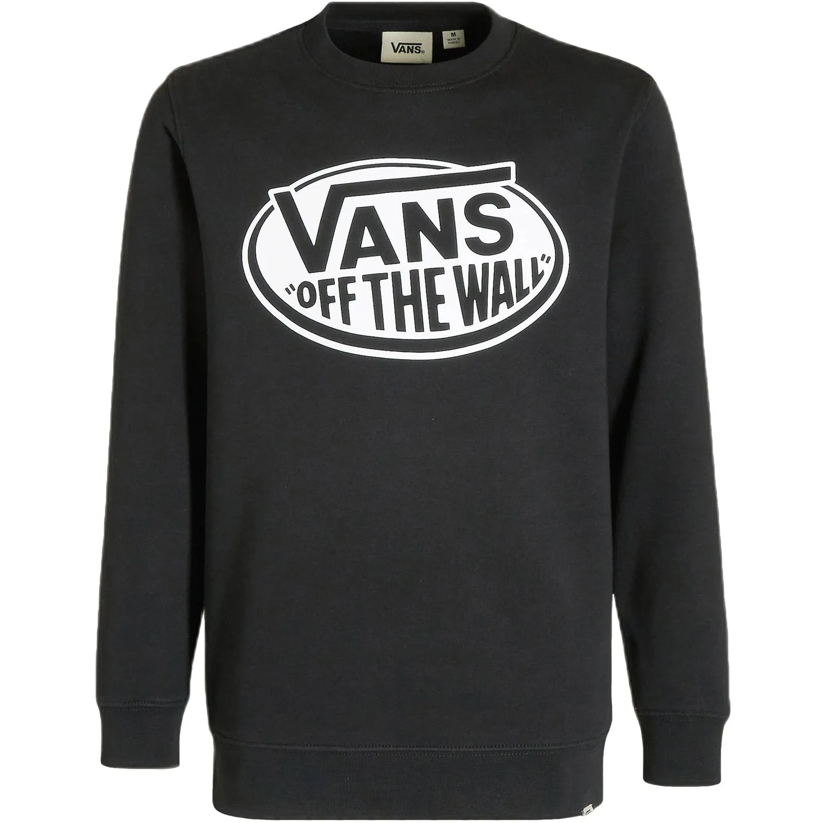 Vans Kids Classic Off The Wall Long Sleeve T-Shirt - Black