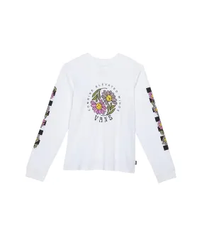 Vans Kids Elevated Floral Long Sleeve Best Friends Forever (Big Kids)