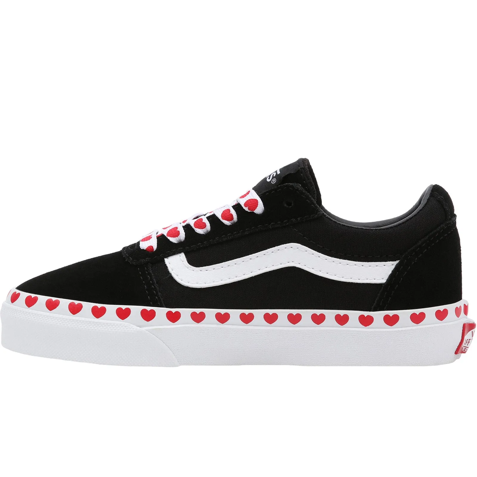 Vans Kids Ward Canvas Low Rise Trainers