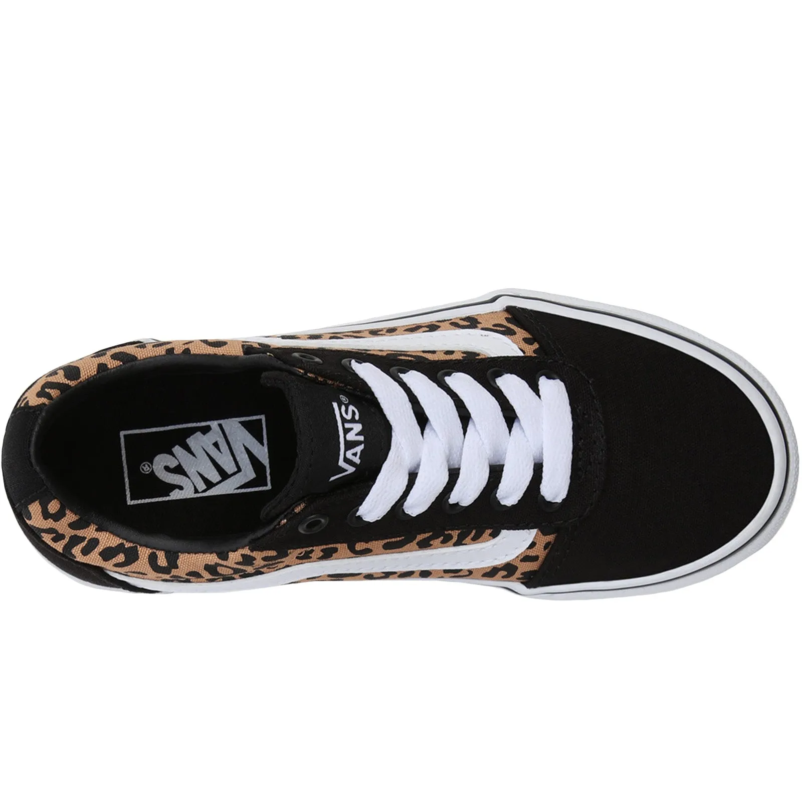 Vans Kids Ward Canvas Low Rise Trainers