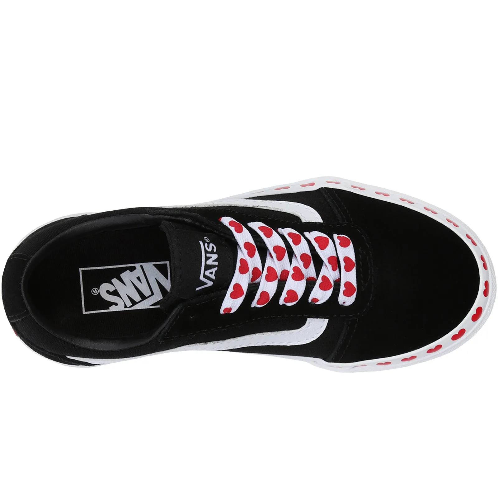 Vans Kids Ward Canvas Low Rise Trainers