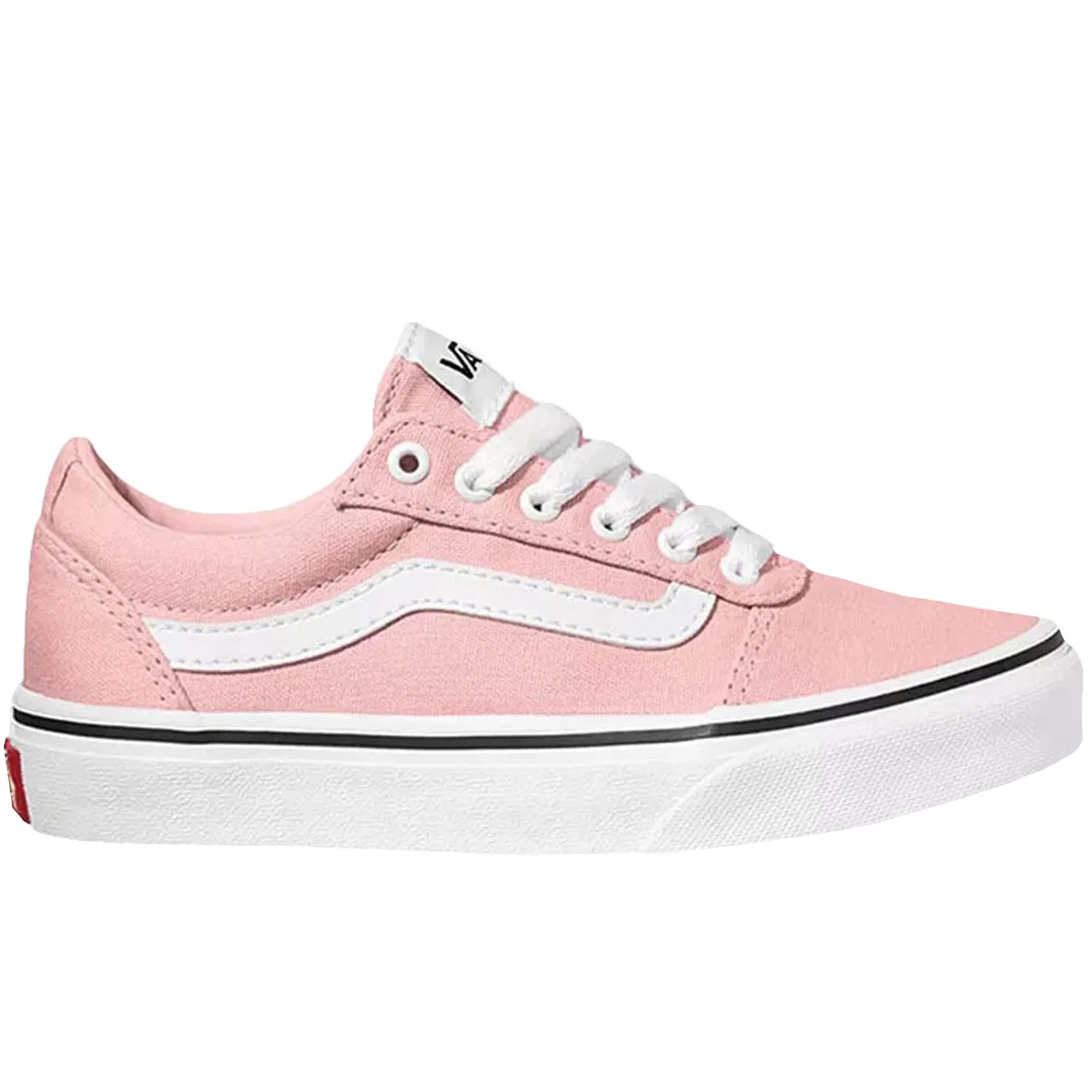 Vans Kids Ward Canvas Low Rise Trainers