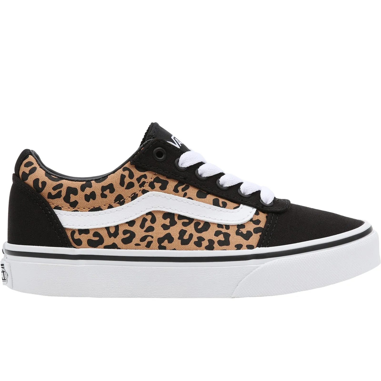 Vans Kids Ward Canvas Low Rise Trainers