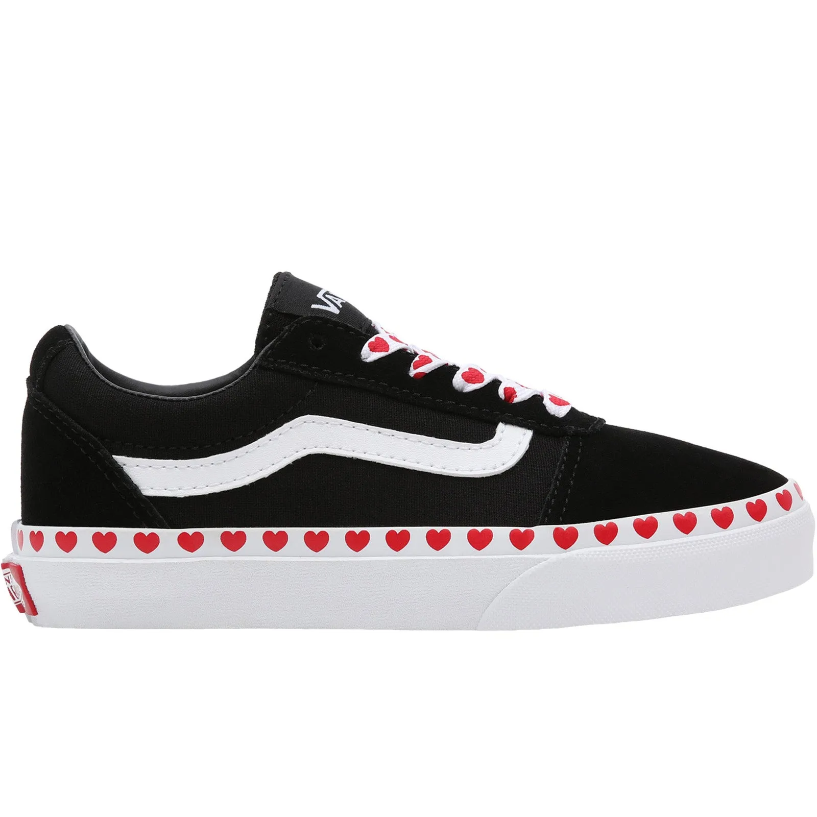 Vans Kids Ward Canvas Low Rise Trainers