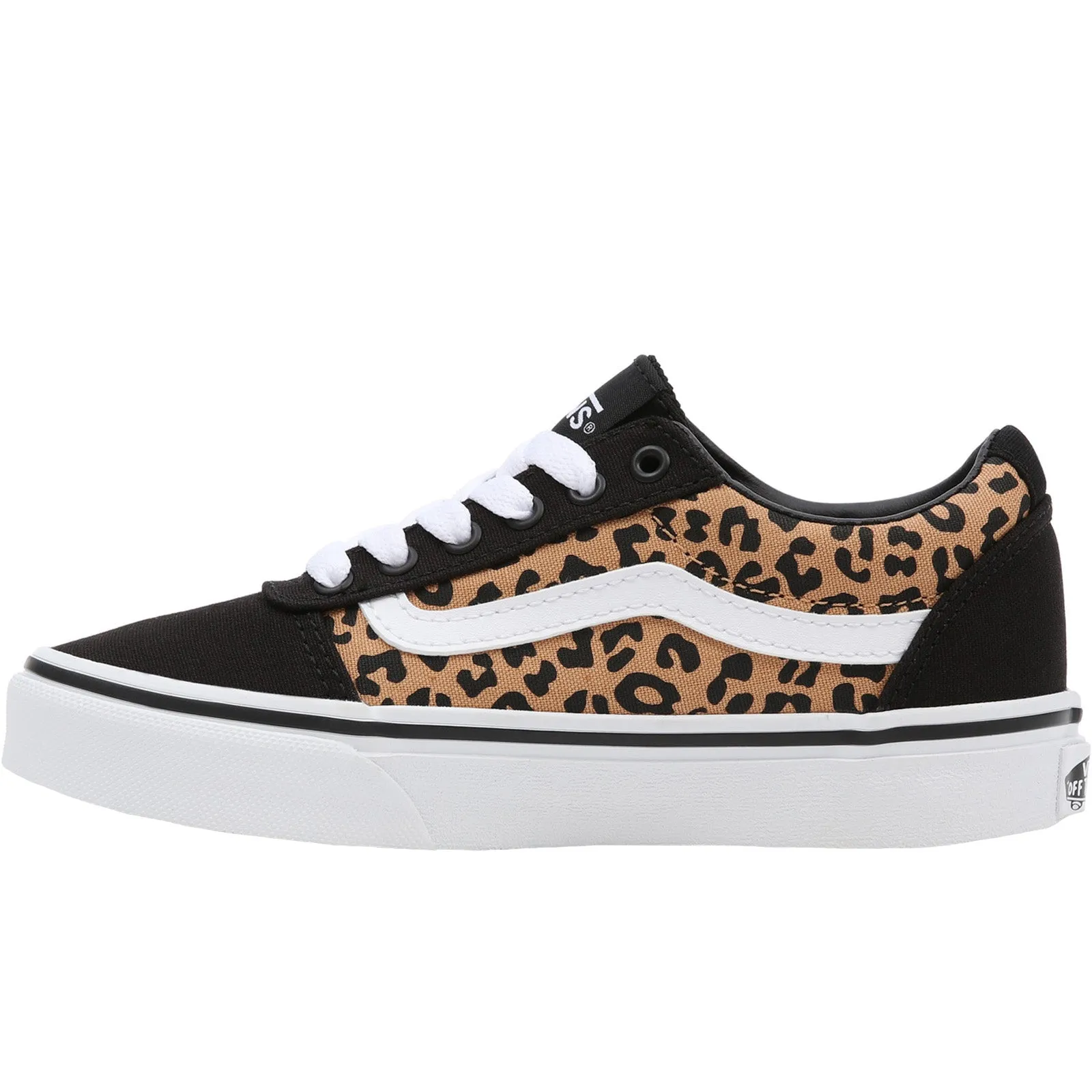 Vans Kids Ward Canvas Low Rise Trainers