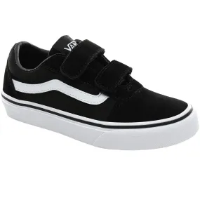 Vans Kids Ward V Hook & Loop Trainers - Black - 10.5K UK