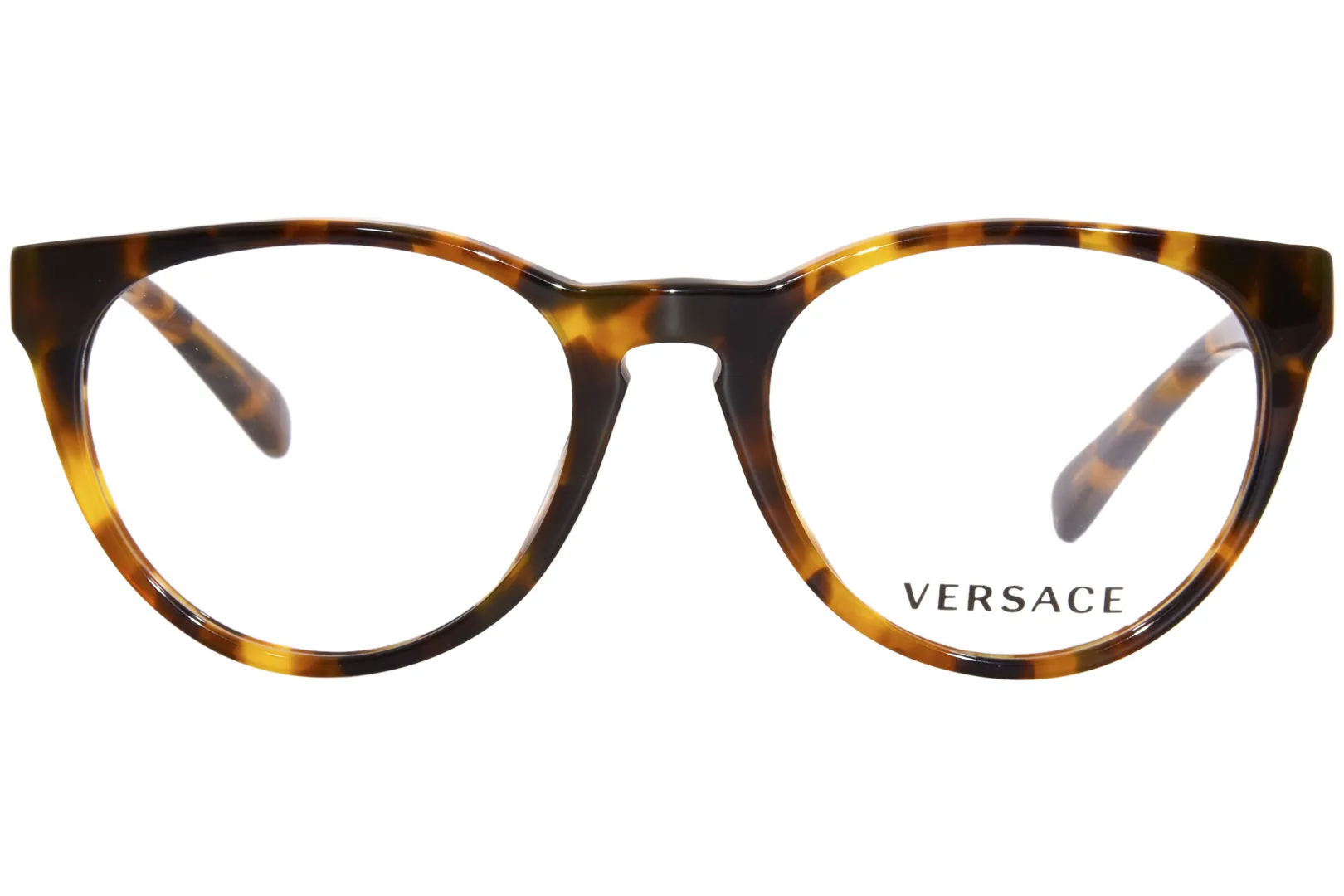 Versace VK3321U 5119 Eyeglasses Kids Havana Full Rim Round Shape 46-17-130