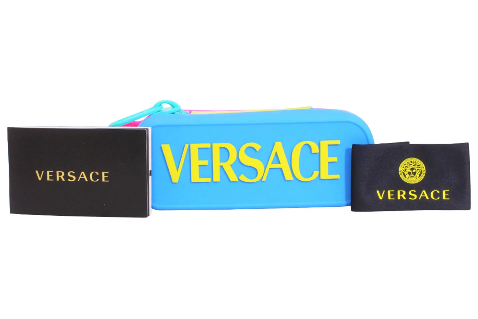 Versace VK3321U 5119 Eyeglasses Kids Havana Full Rim Round Shape 46-17-130