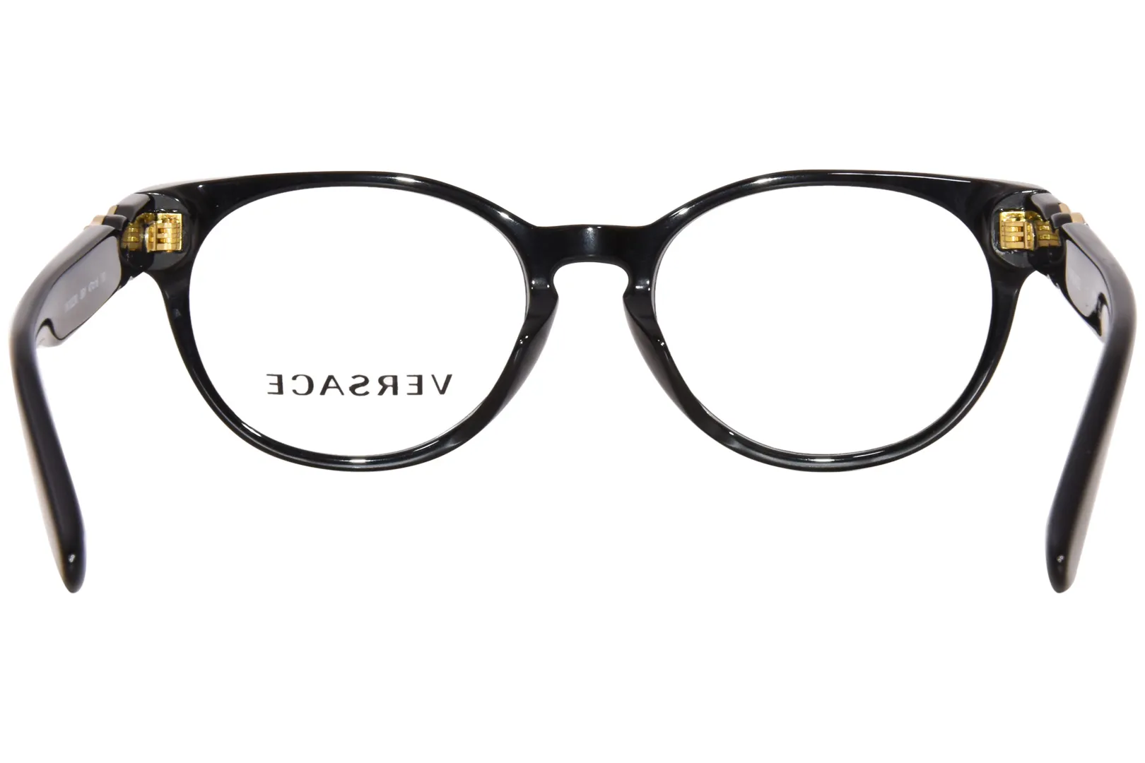 Versace VK3323U GB1 Eyeglasses Kids Girl's Black Full Rim Oval Shape 45-16-130