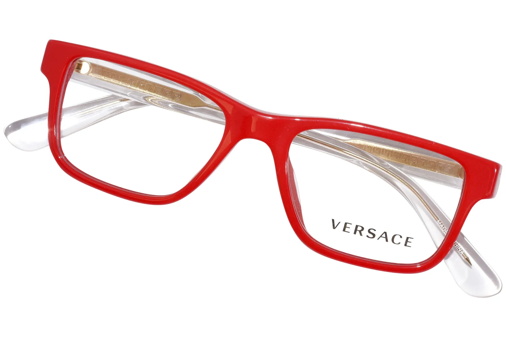 Versace VK3324U 5065 Eyeglasses Kids Boy's Red Full Rim 45-15-130