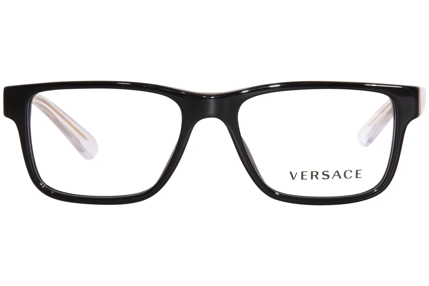 Versace VK3324U GB1 Eyeglasses Kids Boy's Havana Full Rim 47-15-130