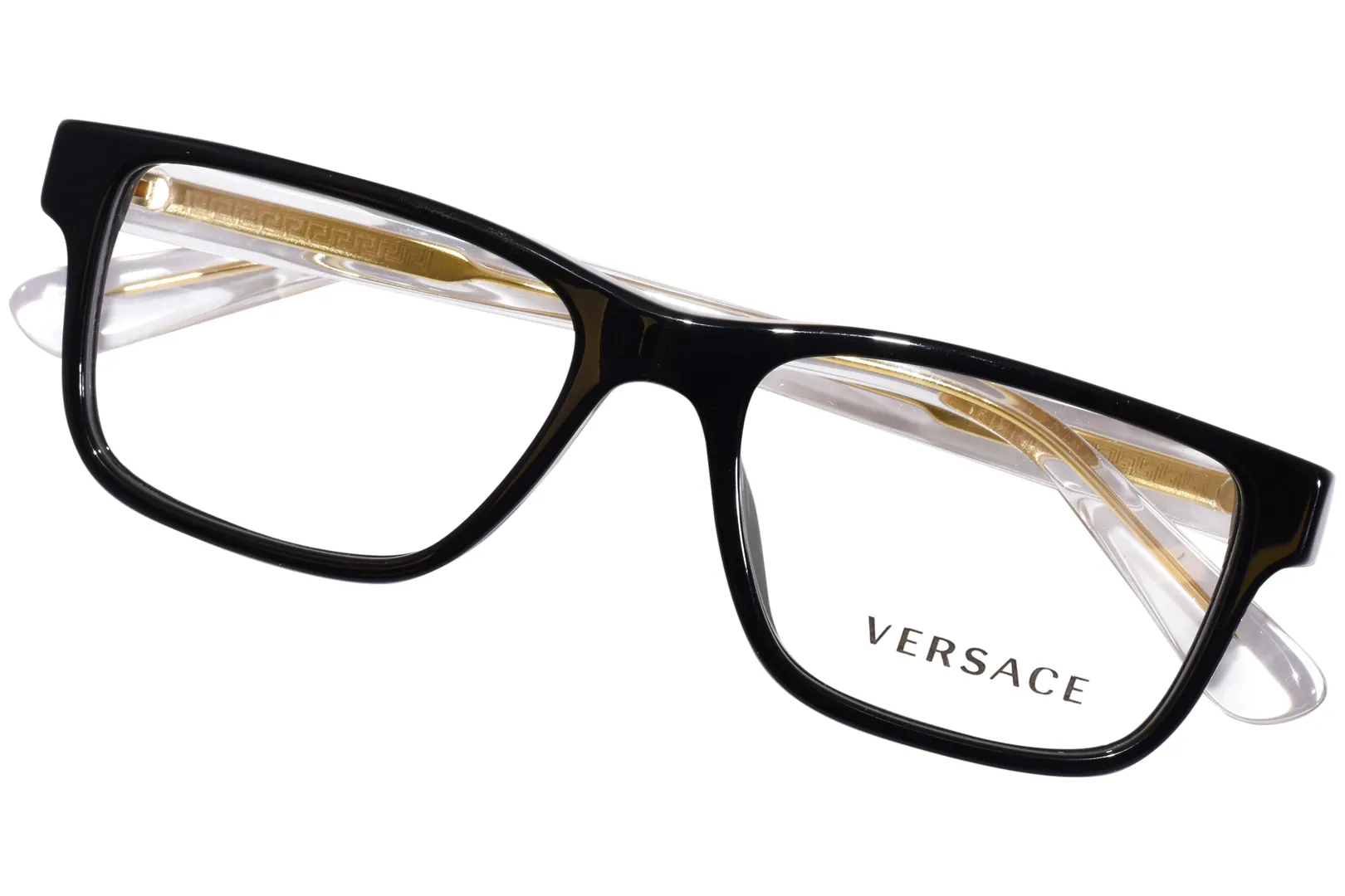 Versace VK3324U GB1 Eyeglasses Kids Boy's Havana Full Rim 47-15-130