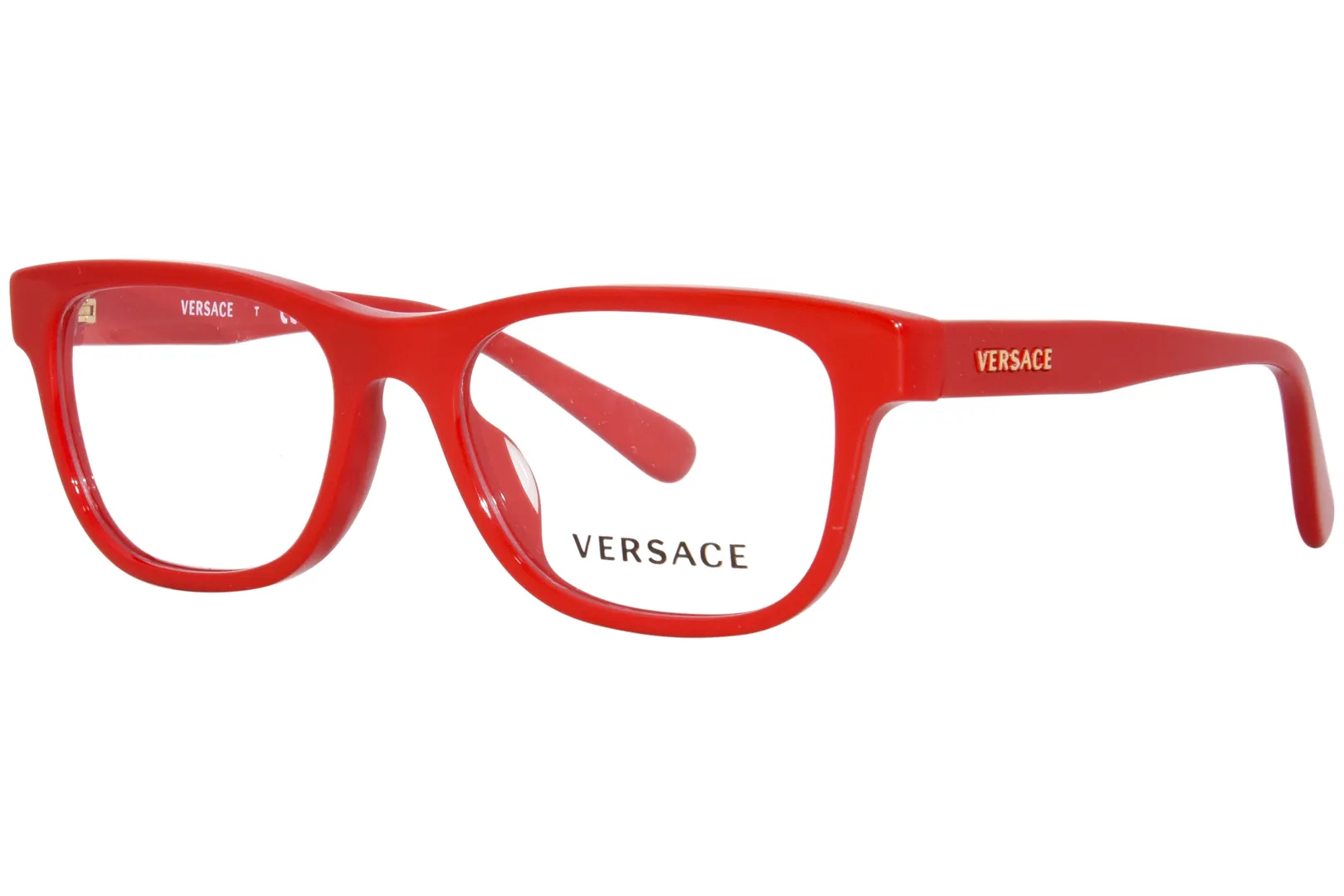 Versace VK3325U 5065 Eyeglasses Kids Red Full Rim Square Shape 45-16-130