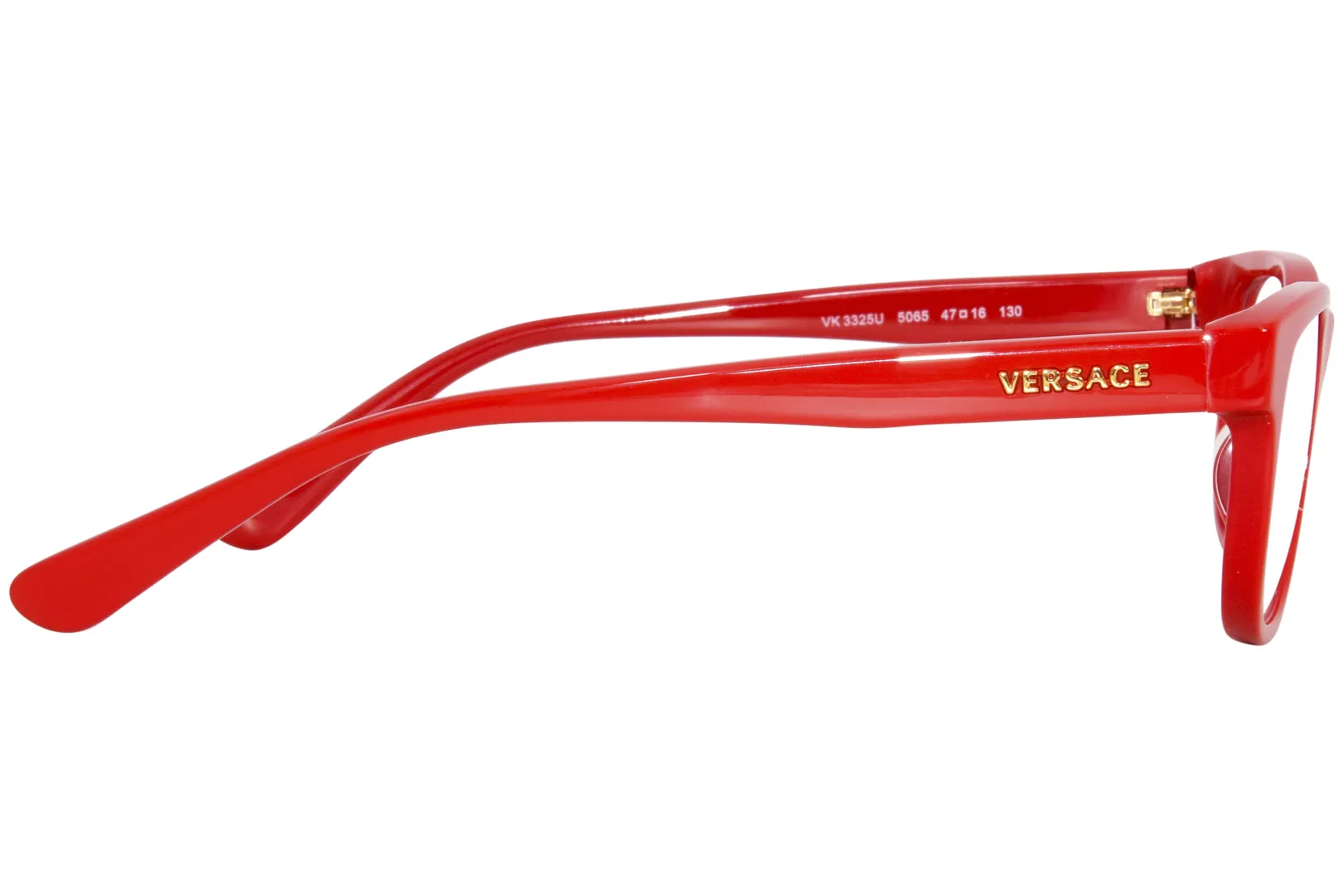 Versace VK3325U 5065 Eyeglasses Kids Red Full Rim Square Shape 45-16-130