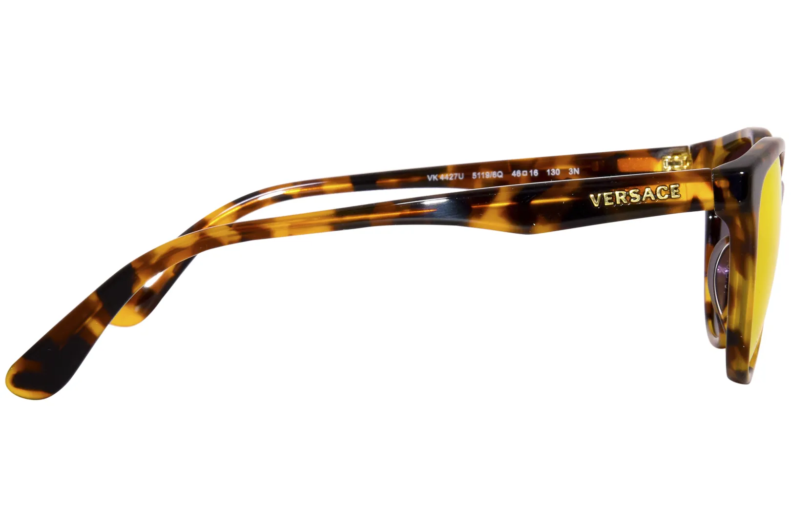 Versace VK4427U 51196Q Sunglasses Youth Kids Girl's Havana/Dark Violet Red 46mm