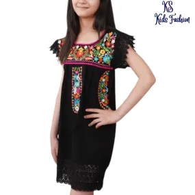 Vestido Bordado de Niña KS-79430 - Embroidered Dress for kids