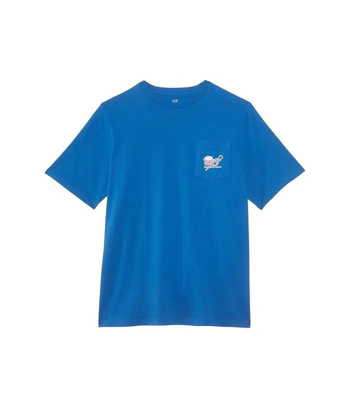 Vineyard Vines Children's Beach Lacrosse Short Sleeve Tee