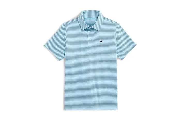 Vineyard Vines Kids' Bradley Stripe Sankaty Polo (Toddler/Little/Big Kids)