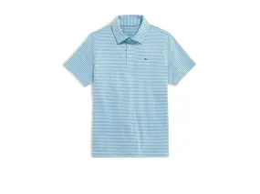 Vineyard Vines Kids' Bradley Stripe Sankaty Polo (Toddler/Little/Big Kids)