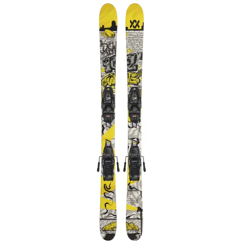 Volkl Revolt Jr Urban + 7.0 Skis - Kids'  2025