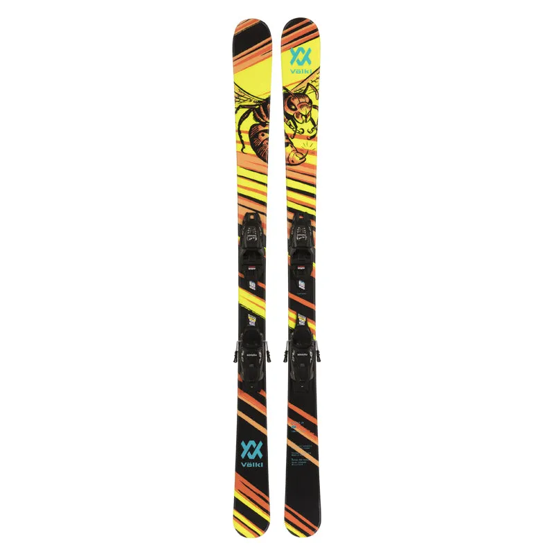 Volkl Revolt Jr Wasp + 7.0 Skis - Kids' 2024