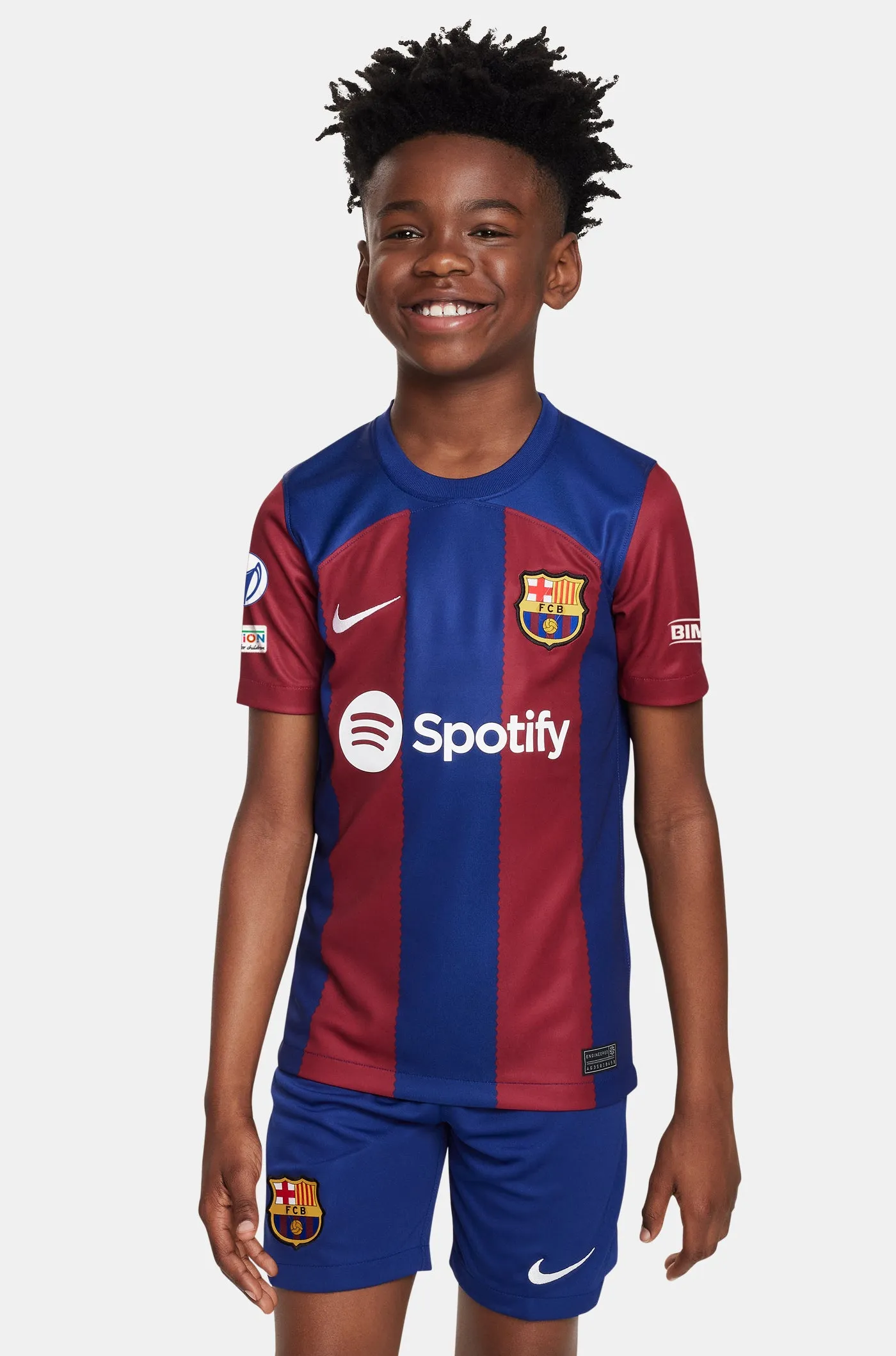 Junior FC Barcelona Home Shirt 23/24 - WALSH Edition