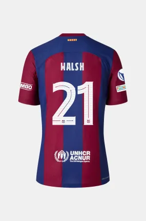 Junior FC Barcelona Home Shirt 23/24 - WALSH Edition