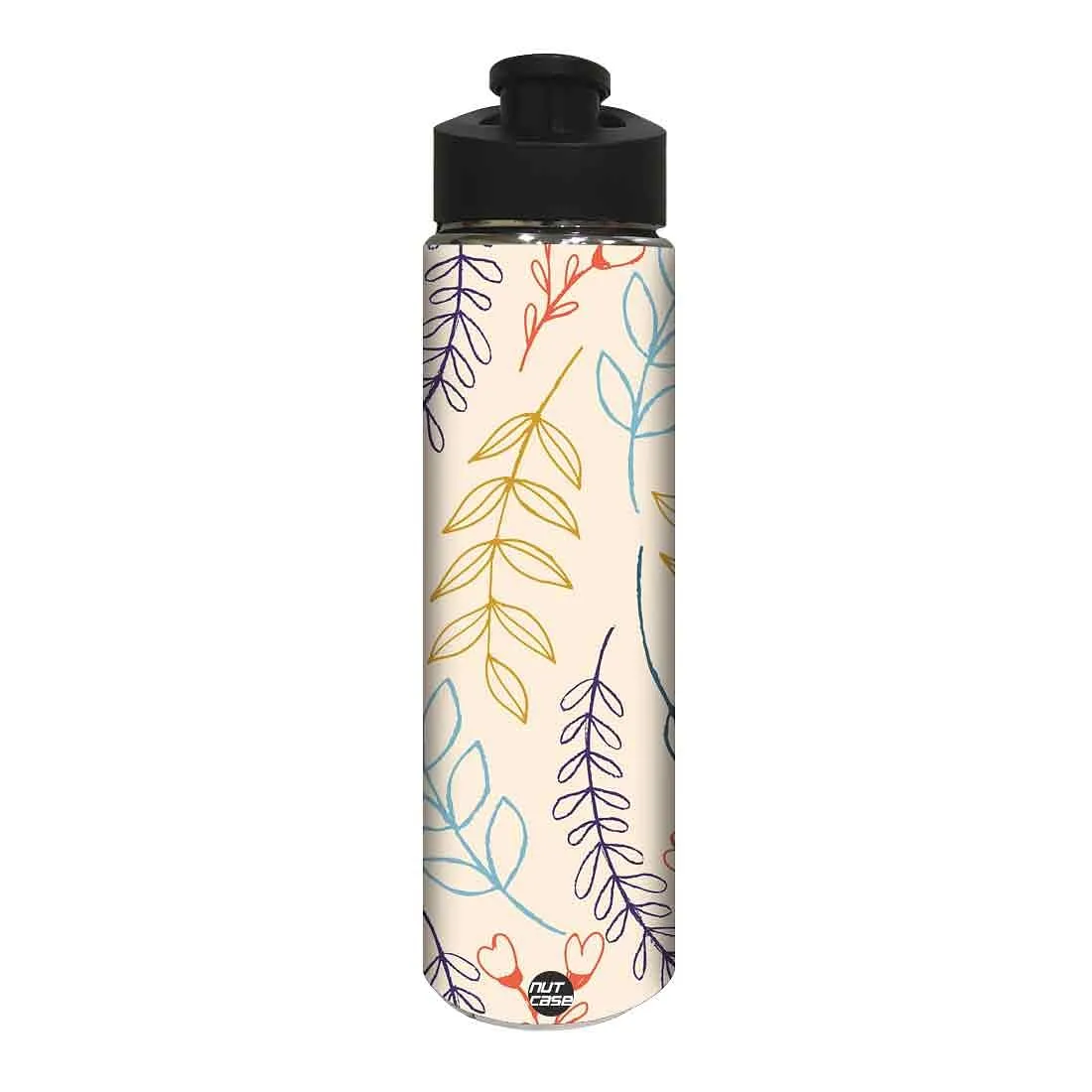 Water Bottle for Kids -  Colorful Leaf