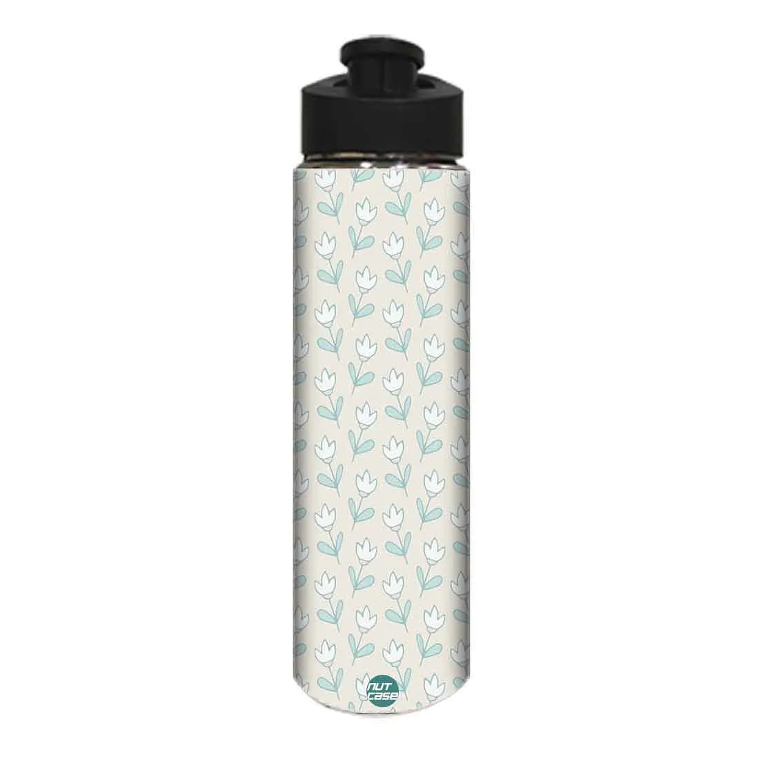 Water Bottle for Kids -  Flower Pattern