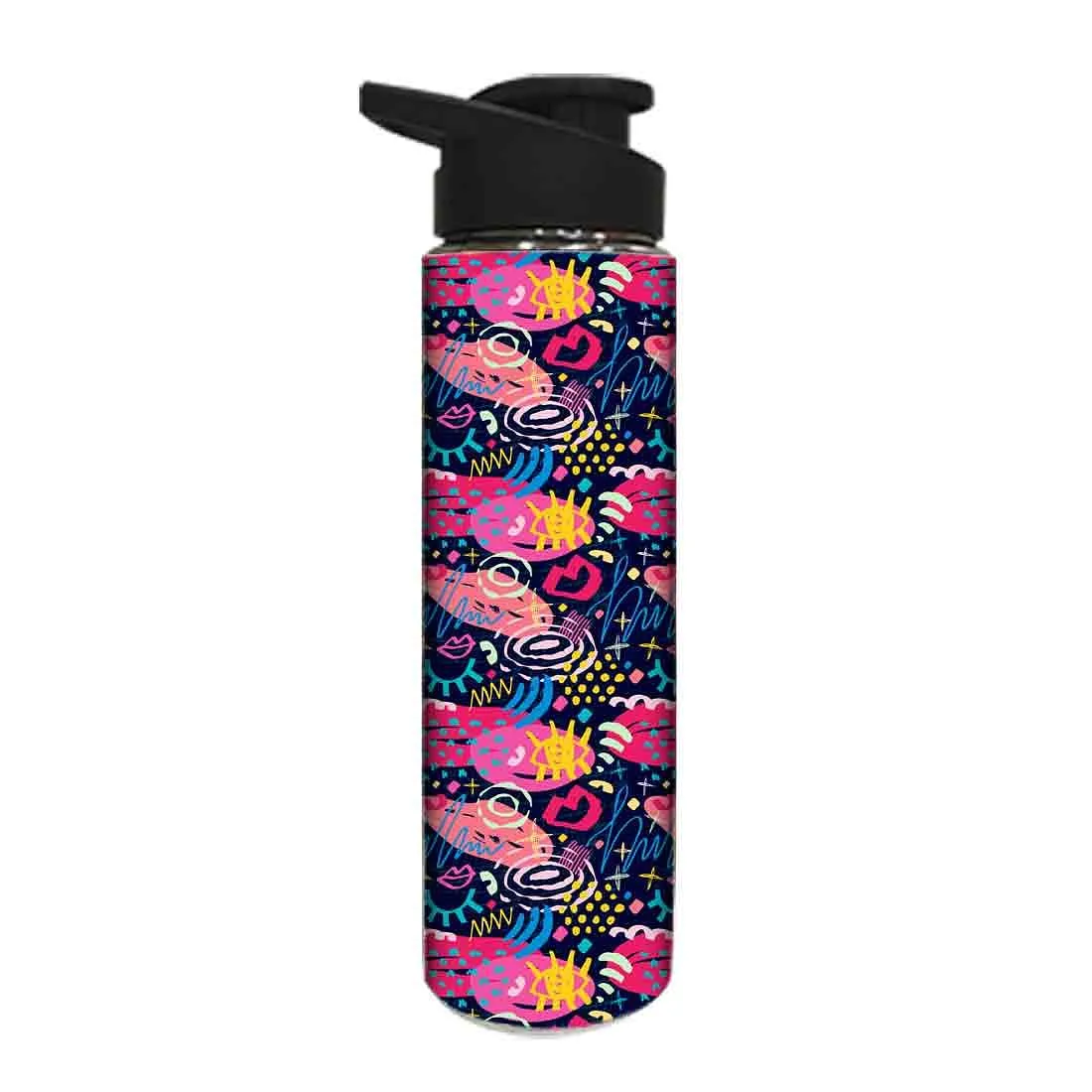 Water Bottle for Kids -  Trendy Pattern