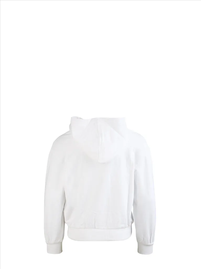 White Kids’ Hooded Sweatshirt