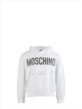 White Kids’ Hooded Sweatshirt